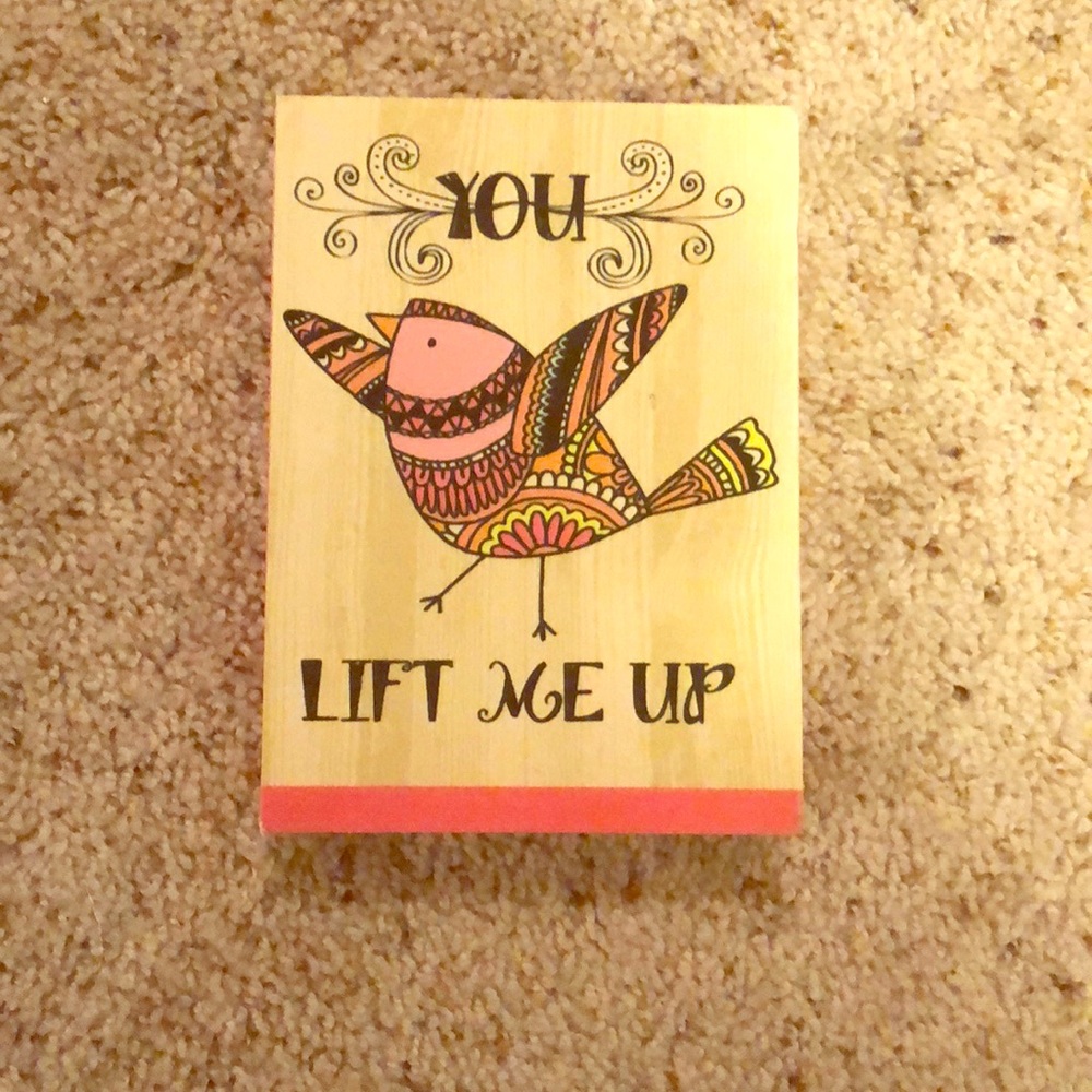 Inspirational wall decor